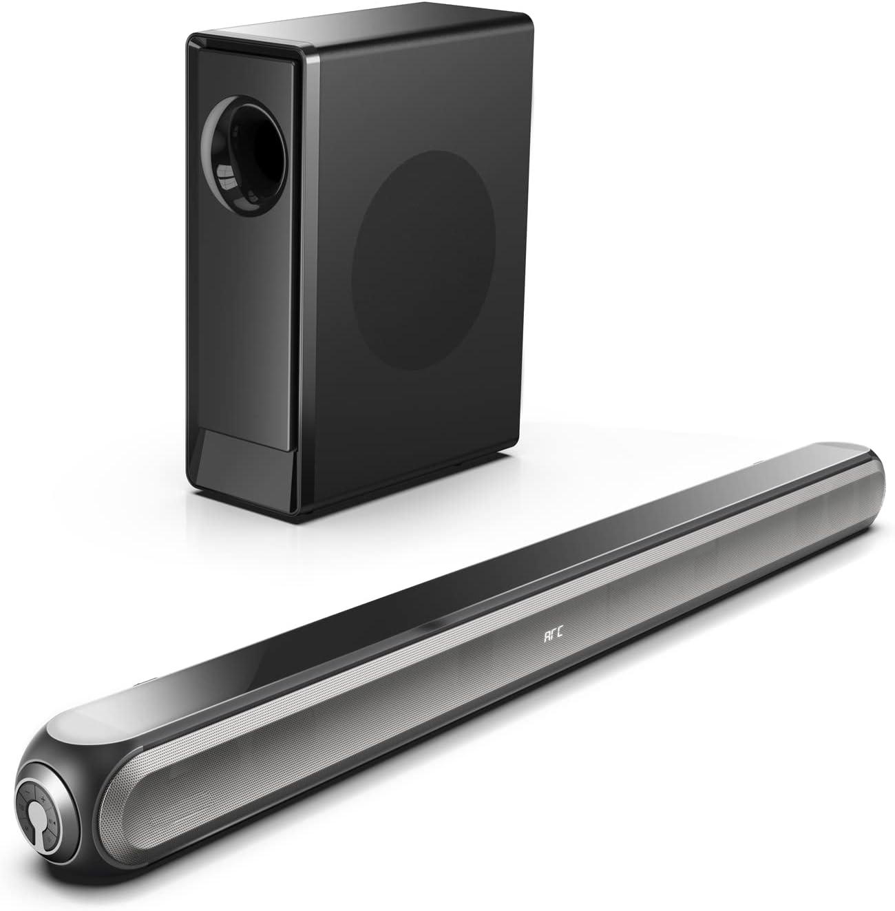 XZJX Direct 240W Sound Bars for TV, 2.1 Bar with 6.5'' Wireless Subwoofer, Compatible Dolby Audio, 3D Surround Soundbar, Works 4K/Smart 4 EQ, CEC Remote Control, HDMI ARC/Optical/AUX/RCA