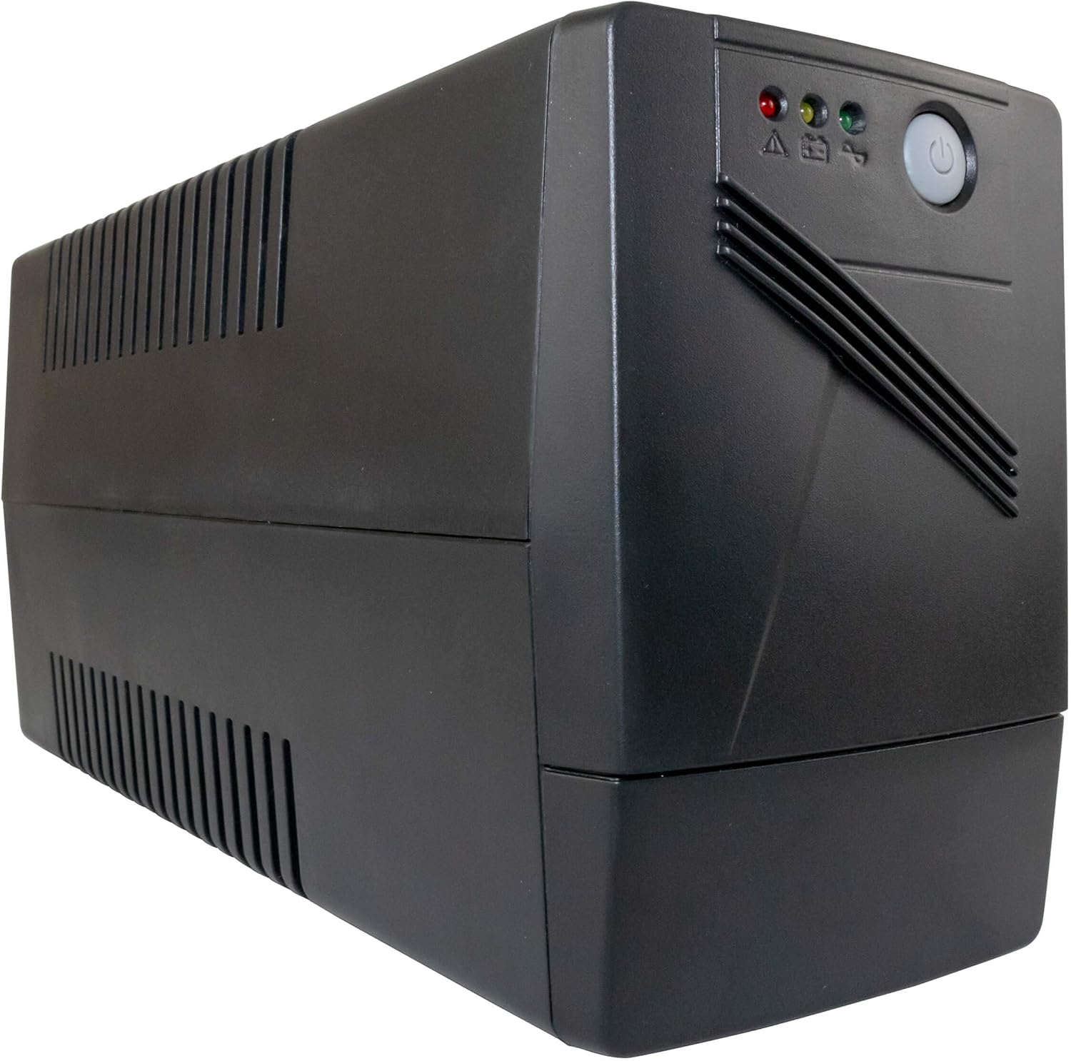 PumpSpy Battery Backup for Router and Modem - Uninterruptible Power Supply with Surge Protection - 650VA UPS - Keeps Internet & WiFi On When Power Fails Pack of 2