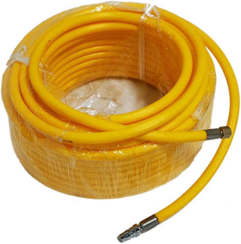 HPDAVV Diving Equip Set: 145PSI Scuba Second Stage Regulator22 & PVC Air Hose(50ft, 100ft) & Diving Mask - Octopus Hookah Mouthpiece Free Flow Resistant