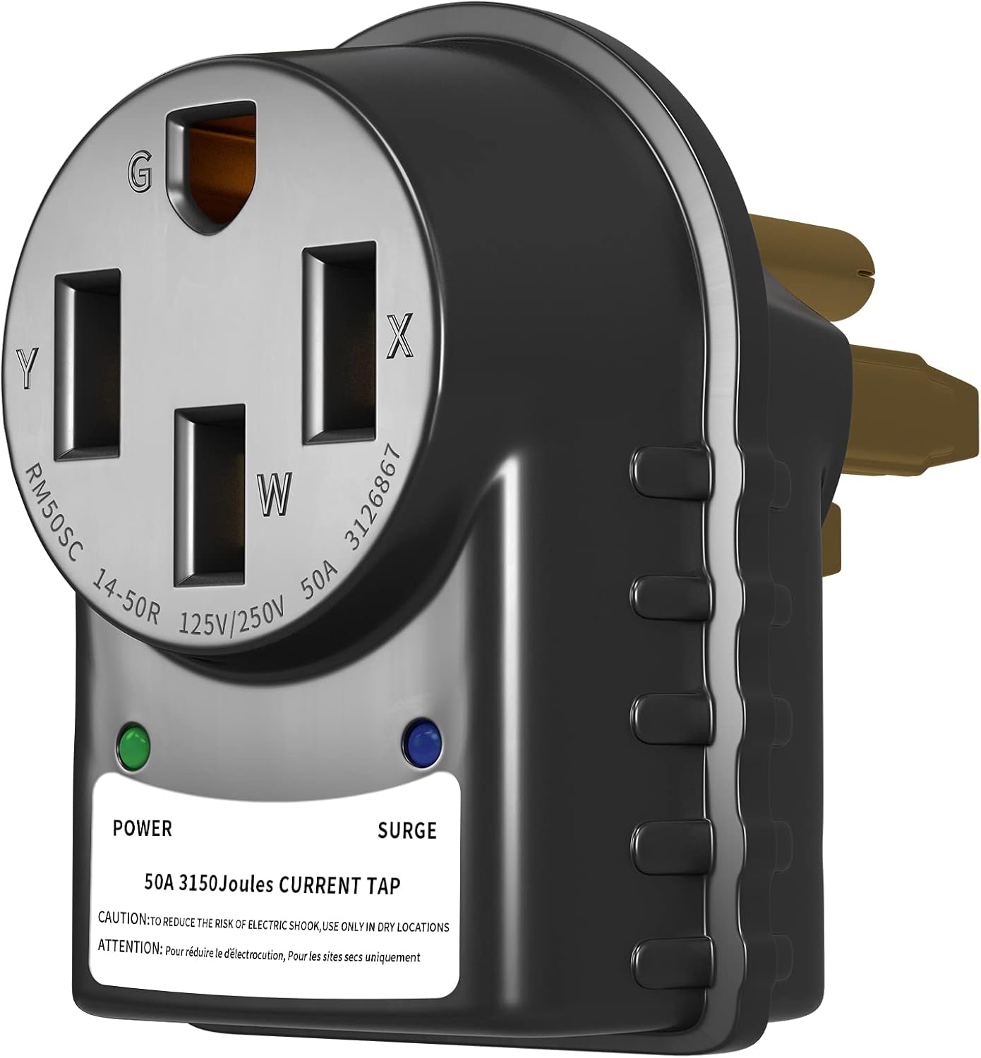 RVMATE 30Amp RV Surge Protector, Surge Protection (2100 Joules) with Waterproof Cover, All-in-one Circuit Analyzer Power Guard with LED Indicators for RV/Trailer/Camper, ETL Listed Pack of 2