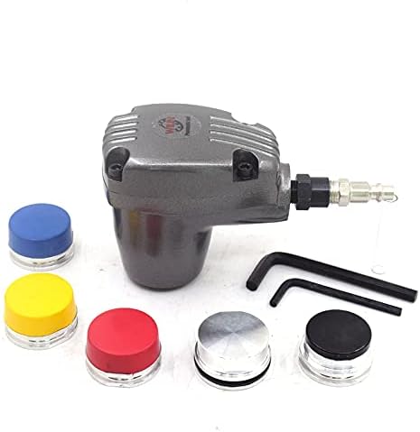 Pneumatic Automatic Palm Of Speed Air Hammer Scaler Handheld Air Chipping Hammer Tool for Pressure rubber/Car Tire Mending Fixing with 5 Tips