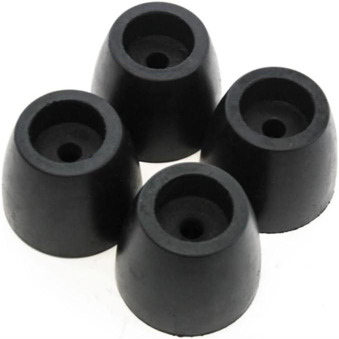 GABPLAY 4 Cargo Trailer Truck Replacement Ramp Door Rubber Bumpers Stop Cone 2