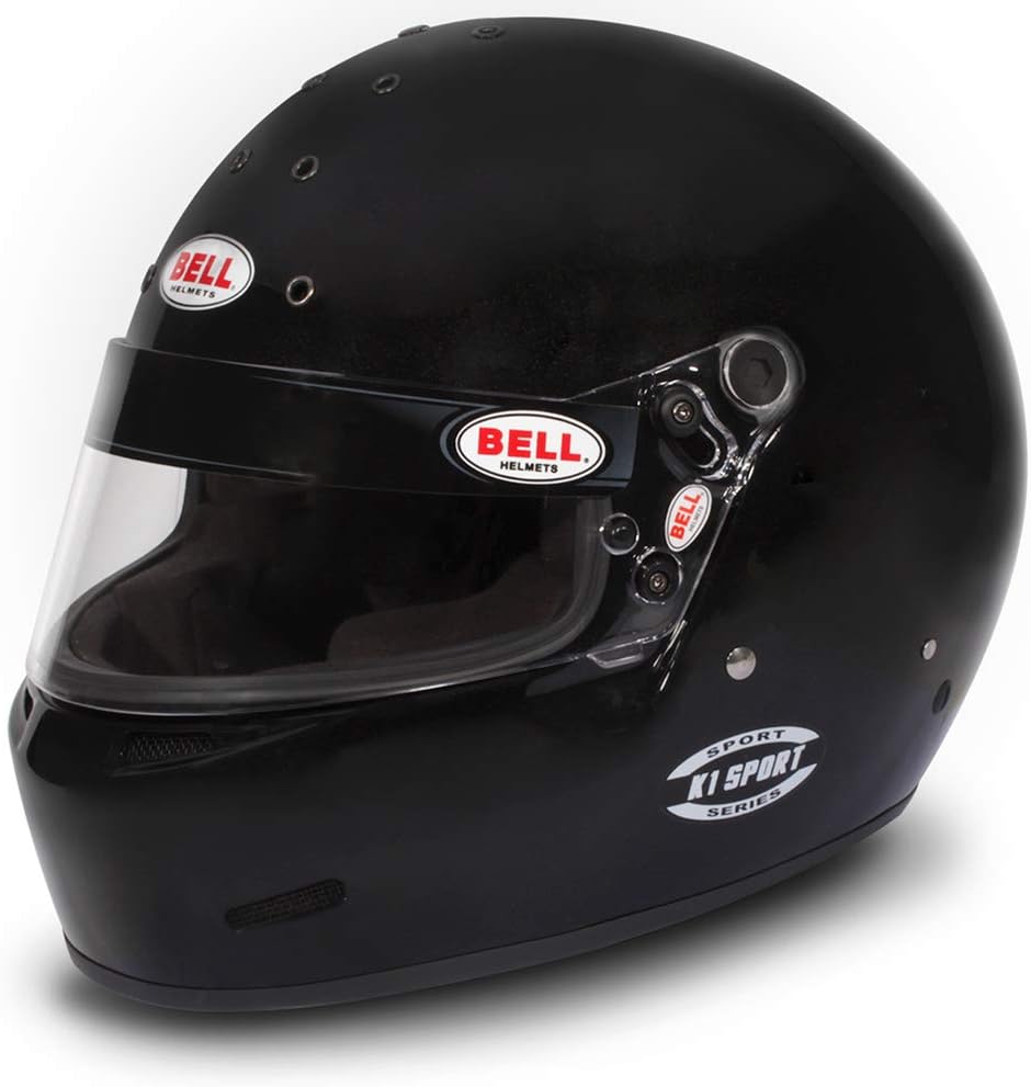 Bell Racing 1420A54 K1 SPORT BLACK MEDIUM 58-59 SA2020 V.15 BRUS HELMET