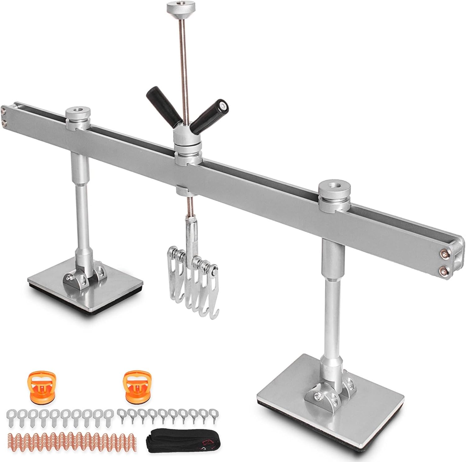 Bestauto Dent Pull Lever Bar Kit Fit for Both Aluminum and Steel Dent Pulling (33INCH/850MM)