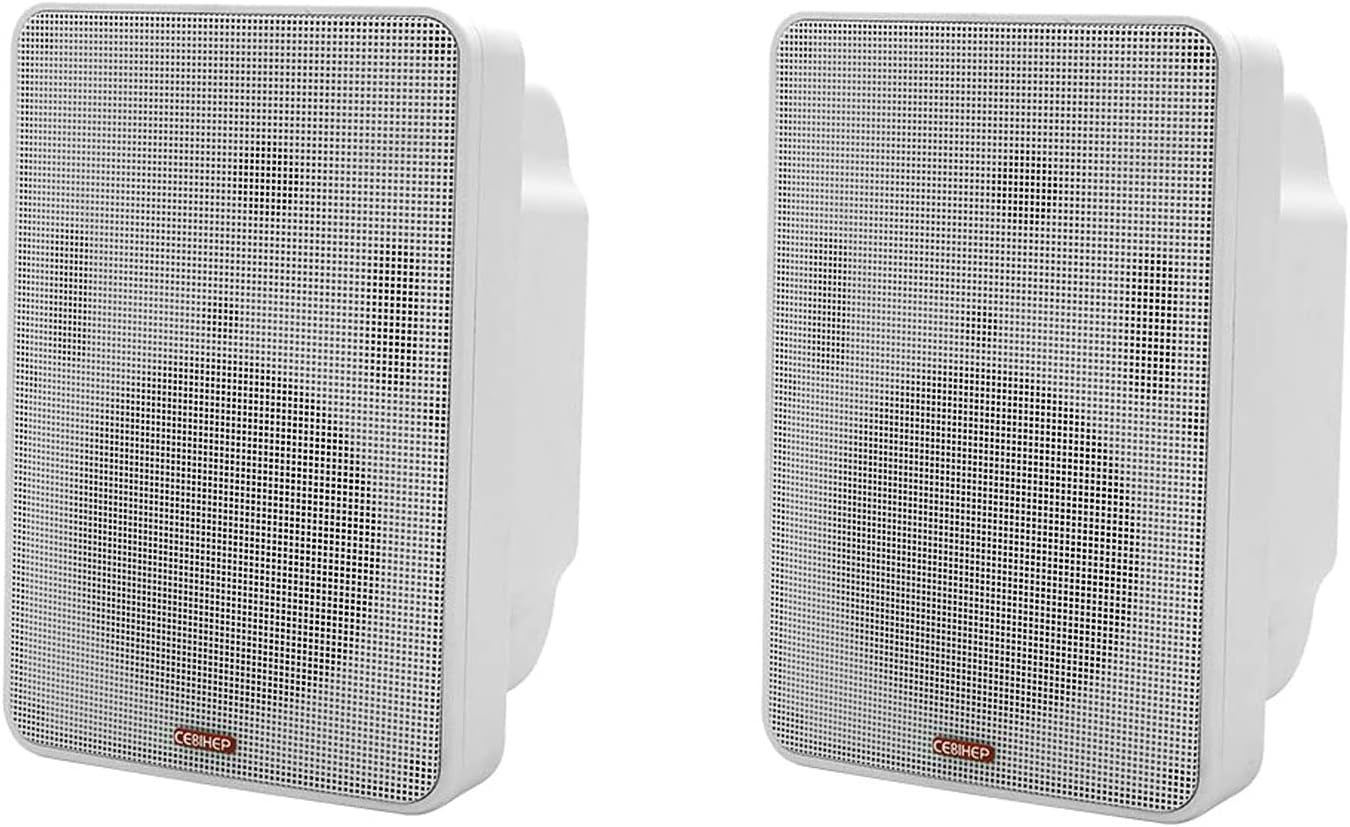 Wall Speaker Mount Bluetooth Ceiling Speaker in Home Stereo System Music System for Home Stereo System Components Black Square Speaker Surround Sound System Wireless Commercial Receiver for Speakers