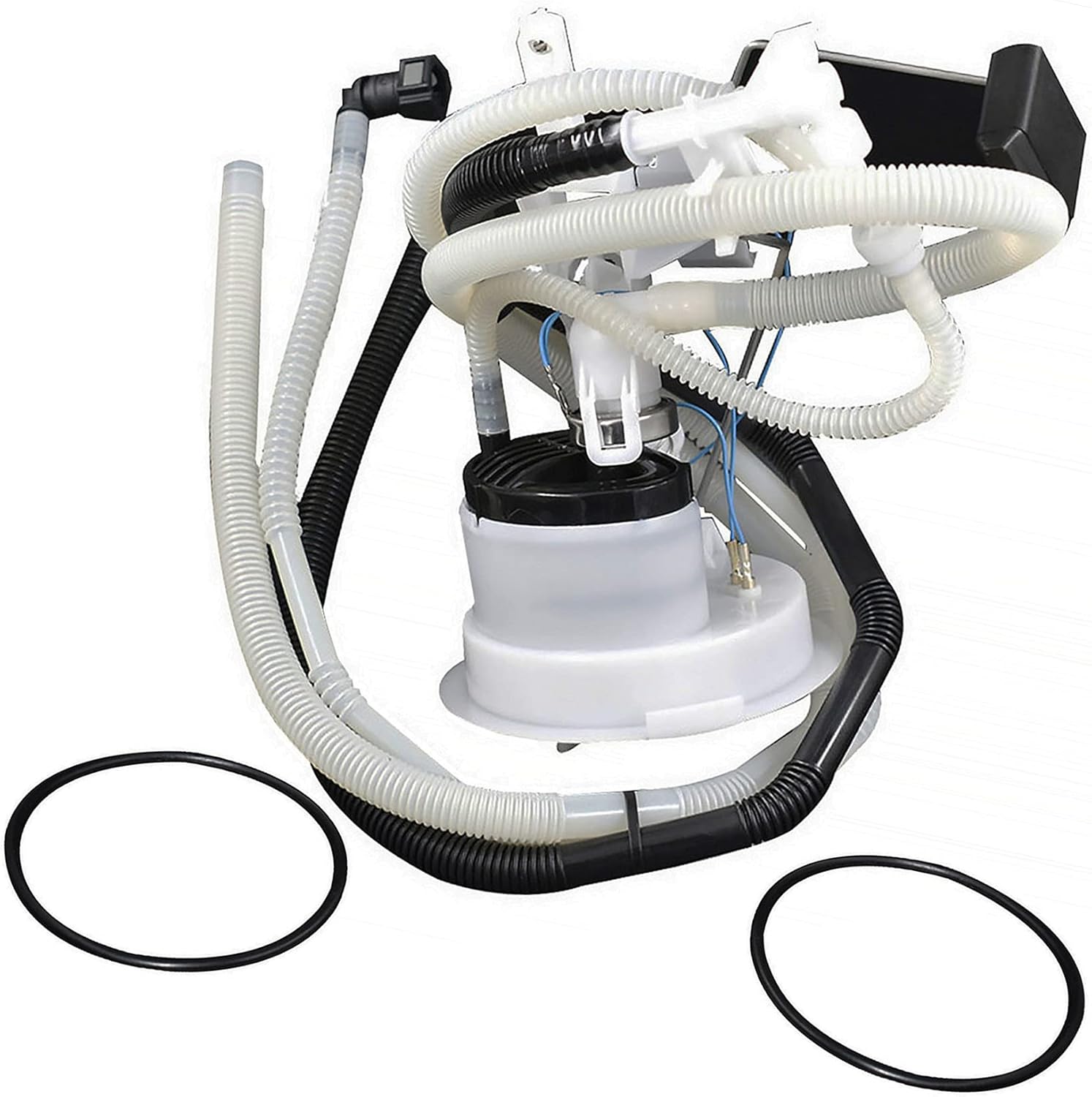 Fuel Filter with Pressure Regulator & Fuel Level Sending Unit for BMW 2006-2012 16117163295 Pack of 2