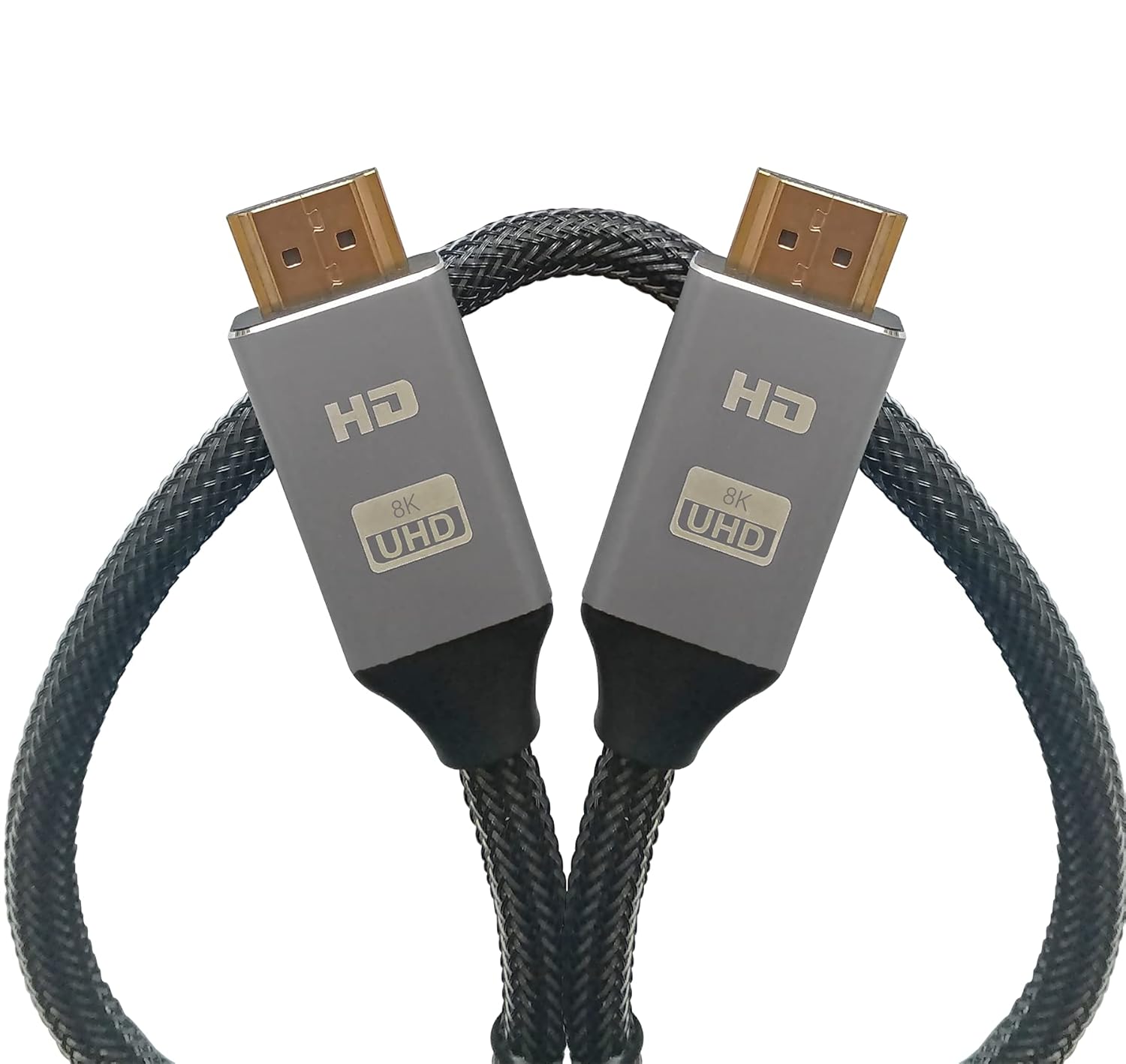 150ft 8K HDMI 2.1 Cable, Fiber Optic HDMI Cable, 48Gbps Ultra Speed, 8K 60Hz, eARC, in Wall CL3 Rated, Slim and Flexible HMDI Cable
