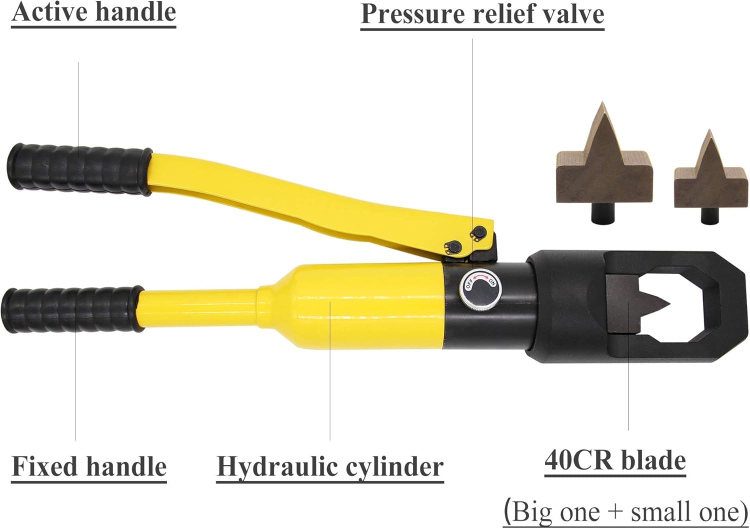 Huanyu YP-41 Hydraulic Nut Splitter Cutting Tools Nut Separator Cutter M27-M41