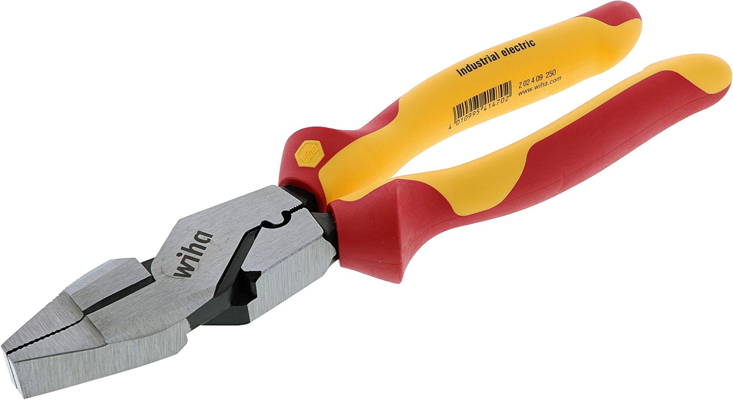 Wiha 32948 | Insulated NE Style Lineman’s Pliers with Crimpers 9.5-inch Pack of 2