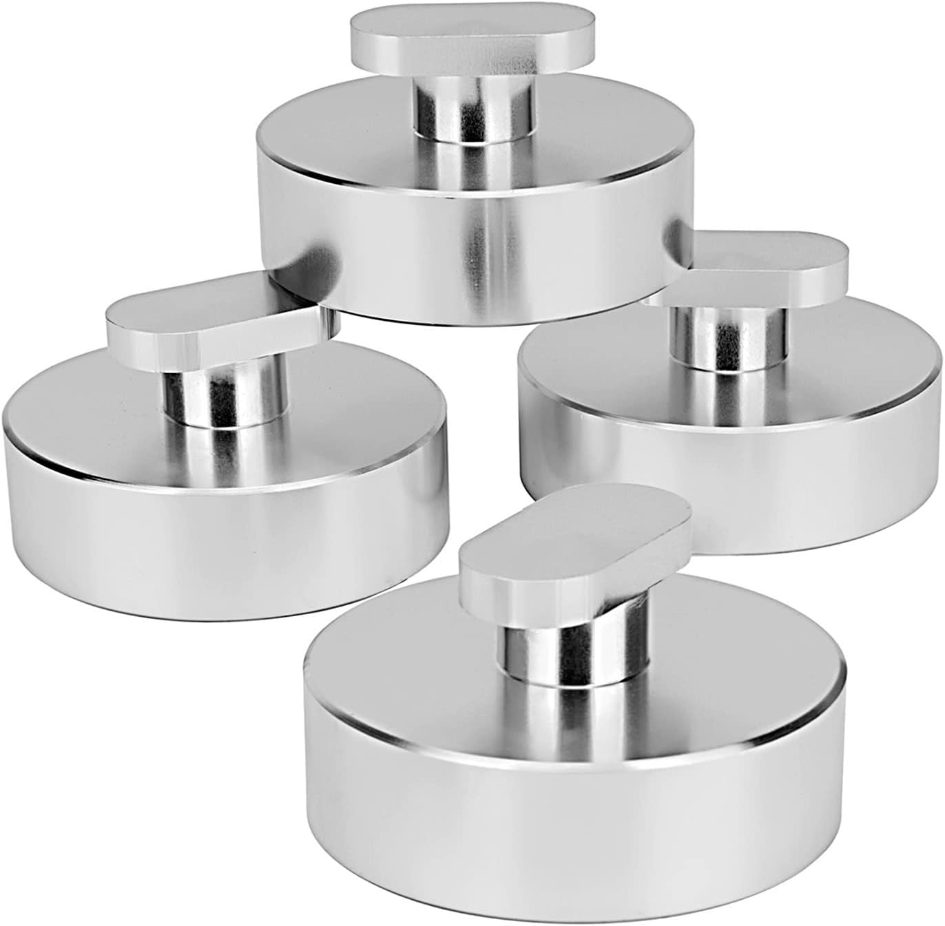 Lifting Jack Pad, Jacking Lifting Pucks Billet Aluminum Compatible with Chevy Corvette C5 Z06 Z51, C6 Z06 C6 Coupe and Convertible, C7 Stingray, GS Z - Lift Point Adapter (4pcs) Pack of 2