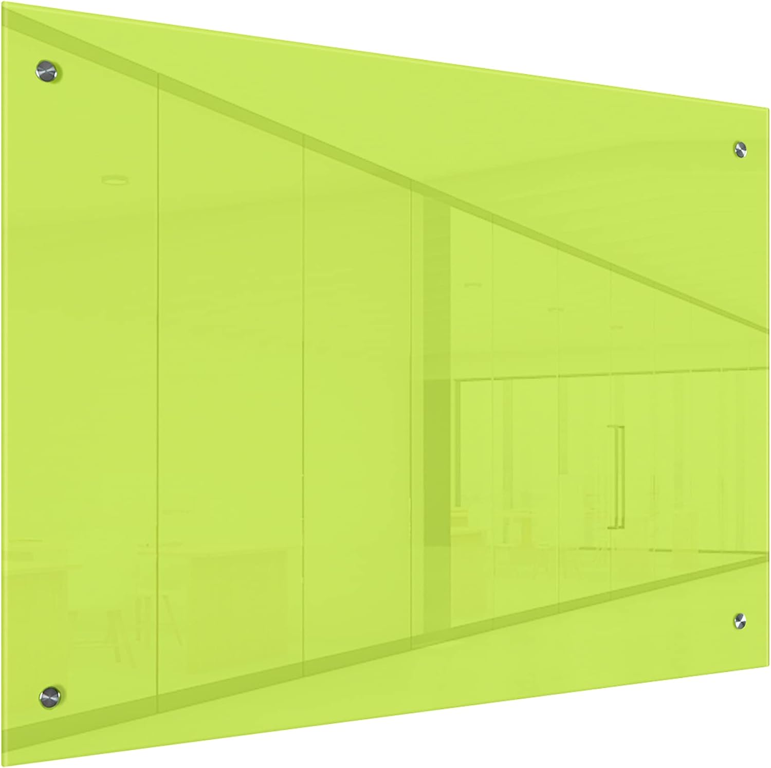 R&G Magnetic Glass Dry Erase Board, Black Board Set - 35 1/2