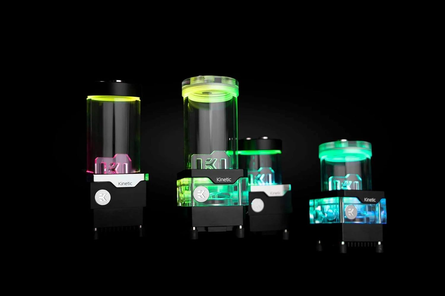 EKWB EK-Quantum Kinetic TBE 120 DDC PWM Pump-Reservoir Combo, Digital RGB, Acetal
