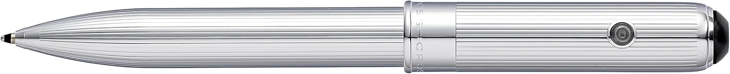 Cross TrackR Brushed Chrome Ballpoint Pen with 23KT Gold-Plated Appointments and TrackR Bluetooth Tracking Pack of 2