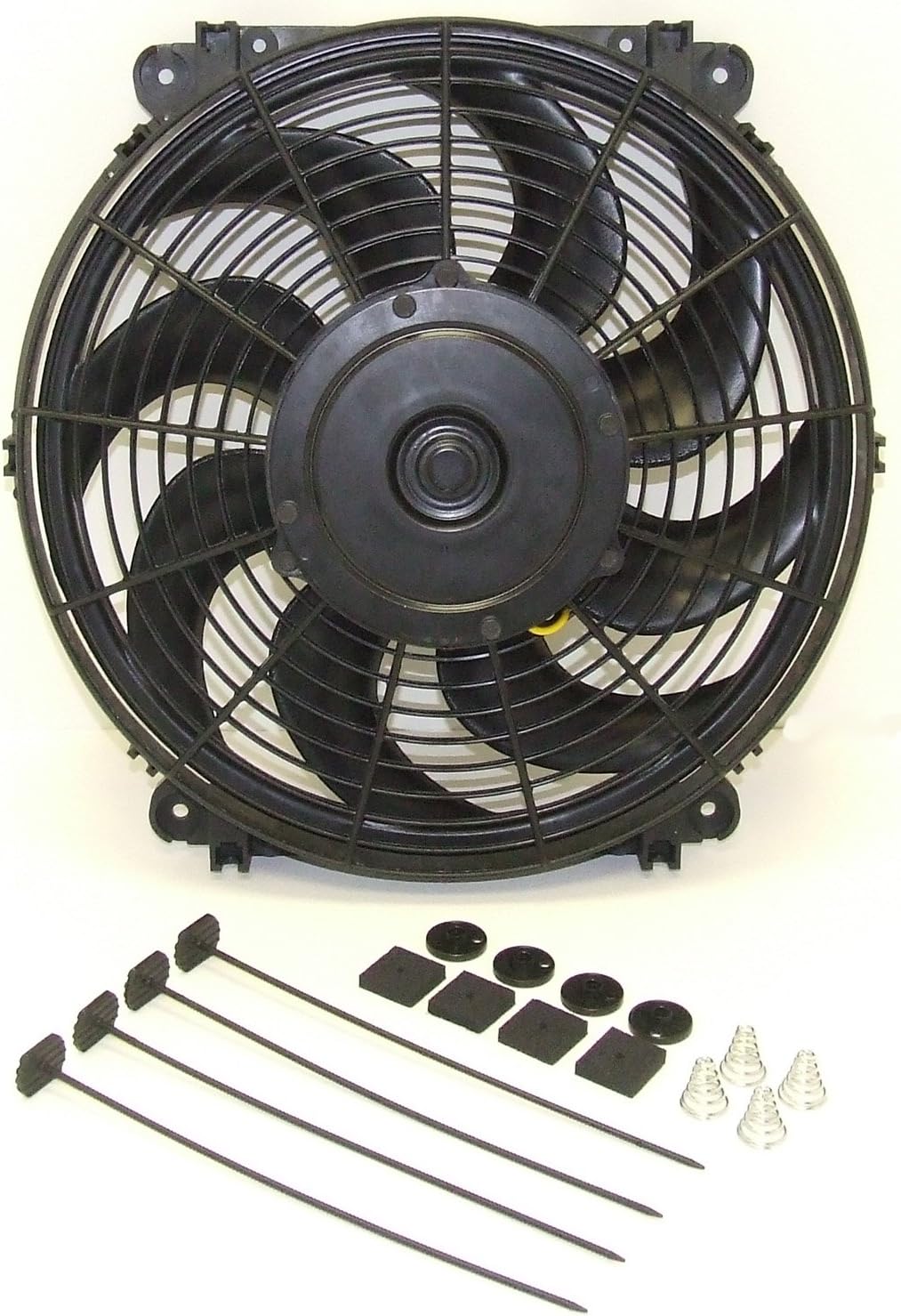 Hayden 3690 Rapid-Cool™ Reversable Universal-Fit Add-On Fan Kit – Not OEM Replacement Pack of 2
