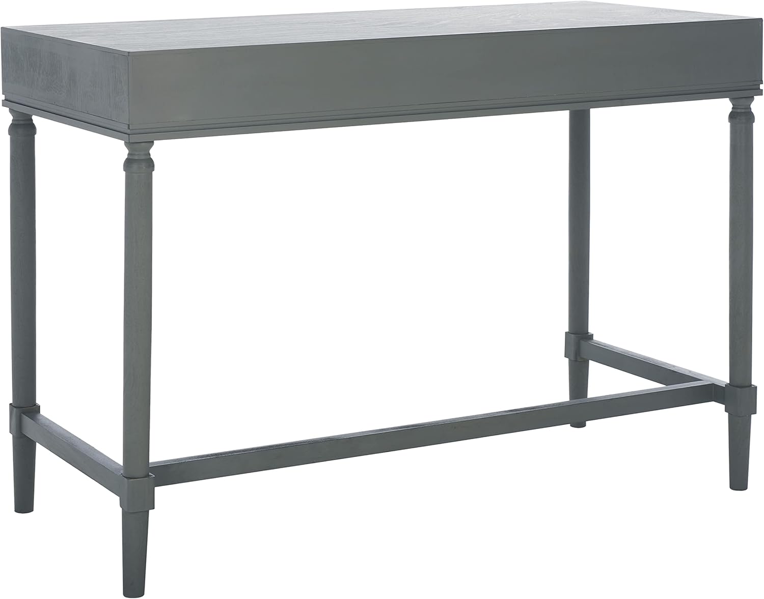 SAFAVIEH Home Collection Rhyne Taupe 2-Drawer Computer Table Office Desk DSK5702B, Grey
