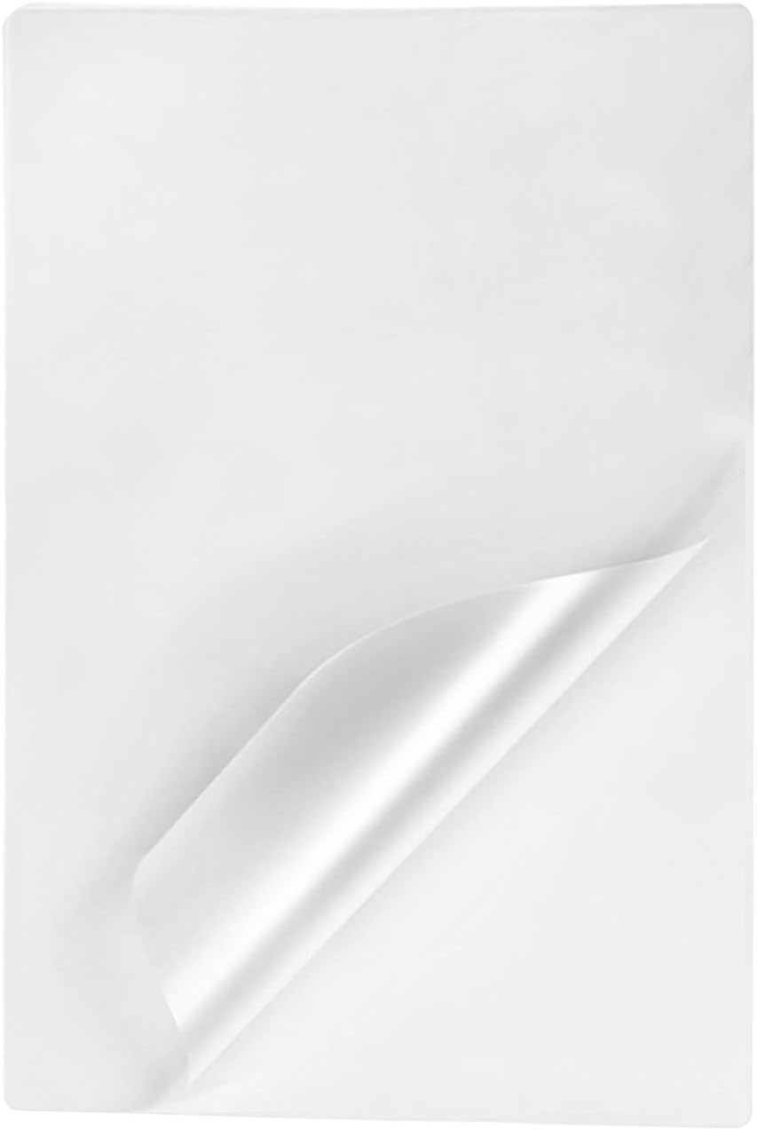 TYH Supplies 100-Pack Tabloid Menu Size 11 x 17 Inches 5 Mil Clear Hot Glossy Thermal Laminating Pouches Lamination Sheet Laminator Pockets Pack of 2