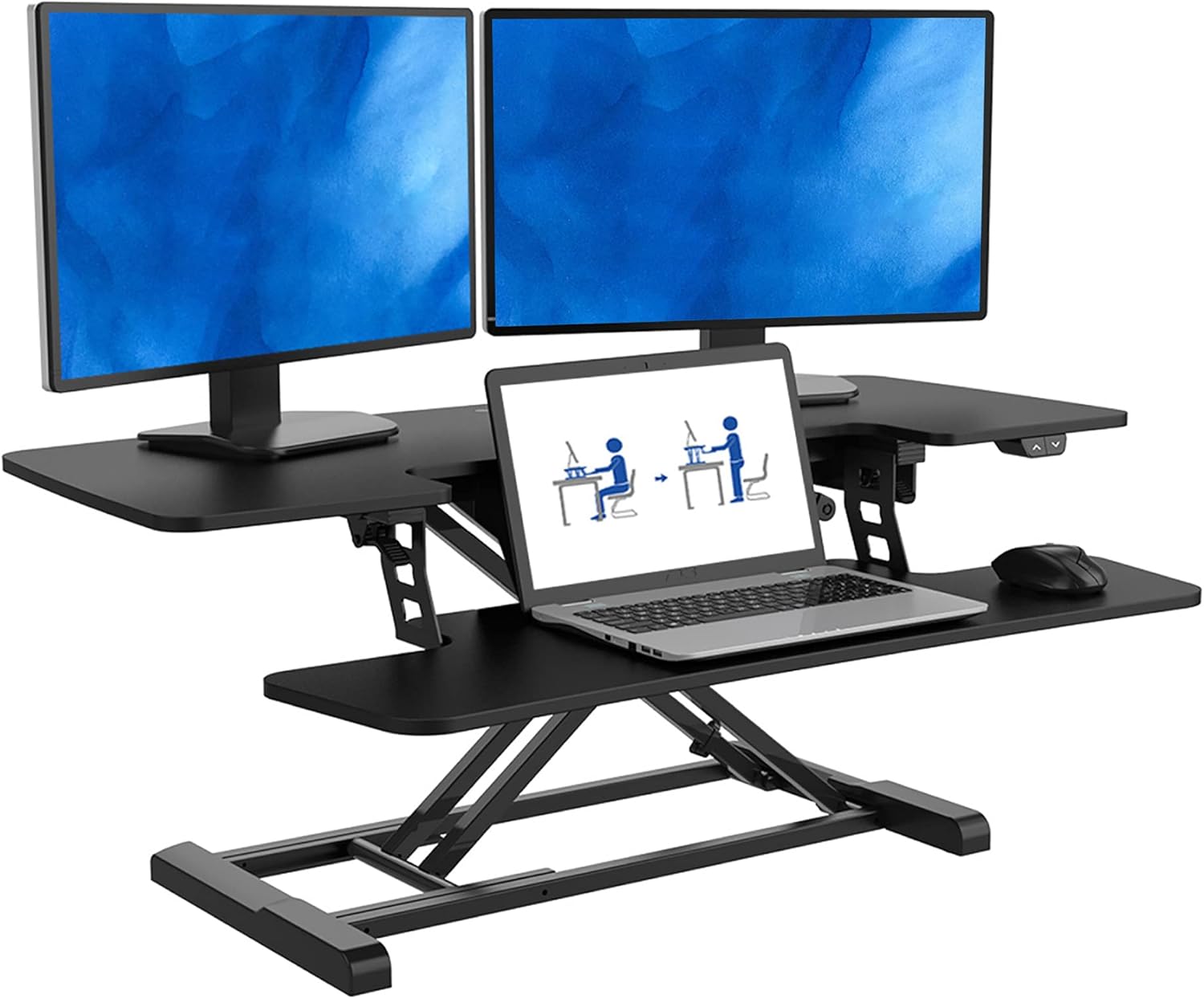 FlexiSpot Electric Standing Desk Converter- 40