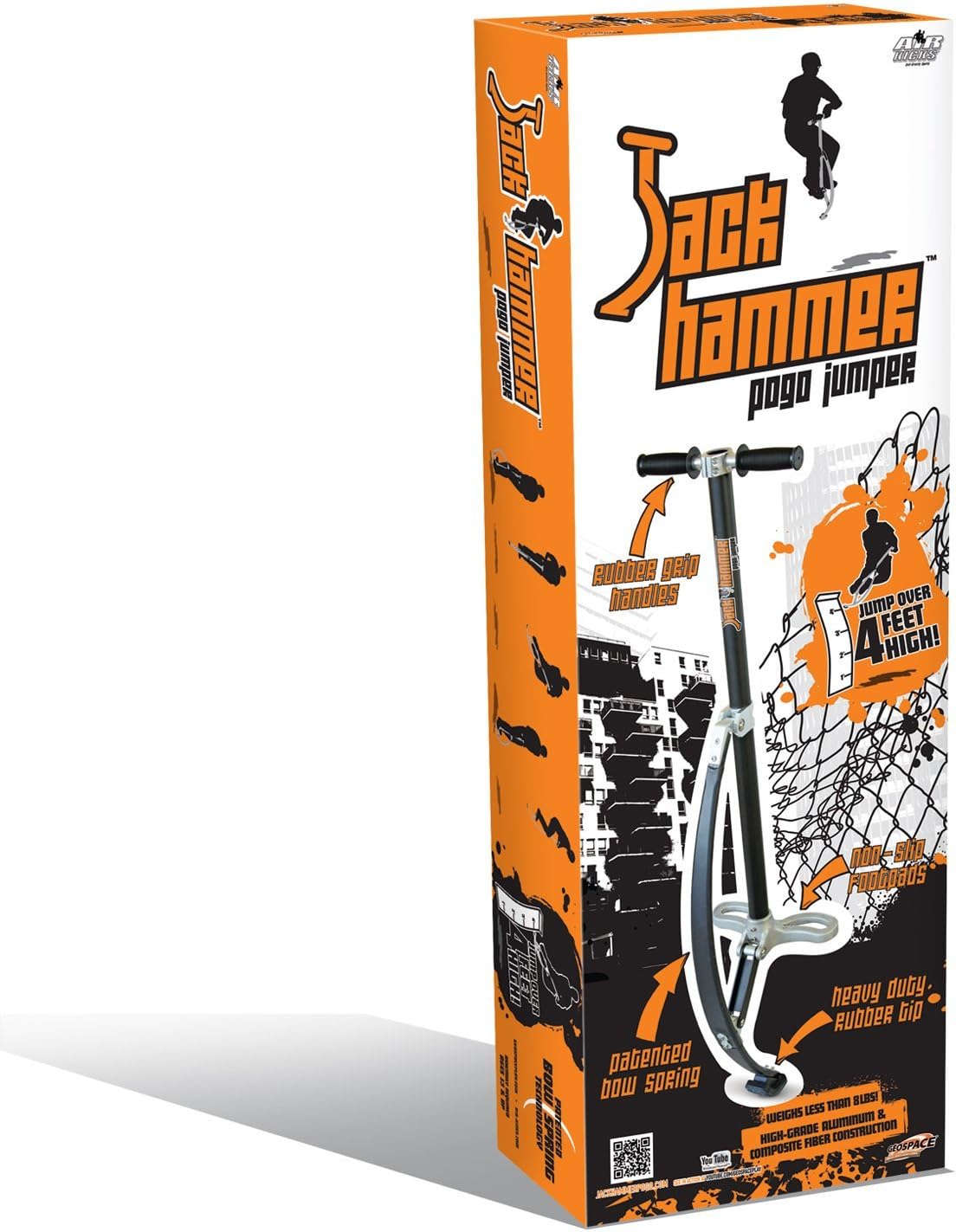 Geospace Jumparoo Jack Hammer Extreme Pogo Jumper by Air Kicks