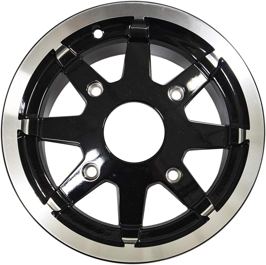 Polaris 2009-2011 Rzr Rim Rear 12X8 Cast 50 1Mm Blk 1521161-067 New Oem