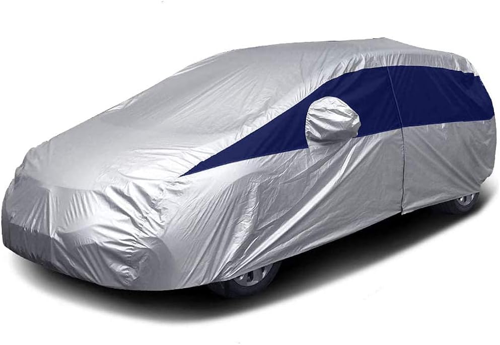 Titan Brilliant Color Poly 210T Car Cover for Compact Sedans 176-185