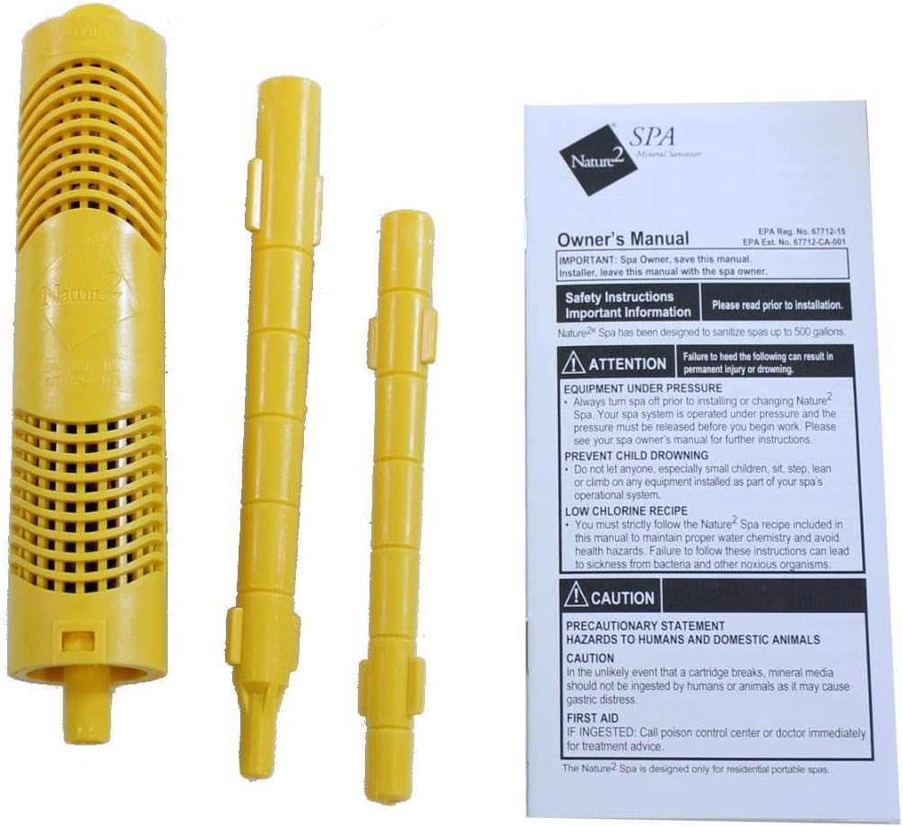 8 New Nature 2 Zodiac W20750 Spa/Hot Tub Mineral Sanitizer Cartridge Sticks