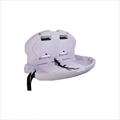 Oval Baby Changing Station Color: Grey Granite