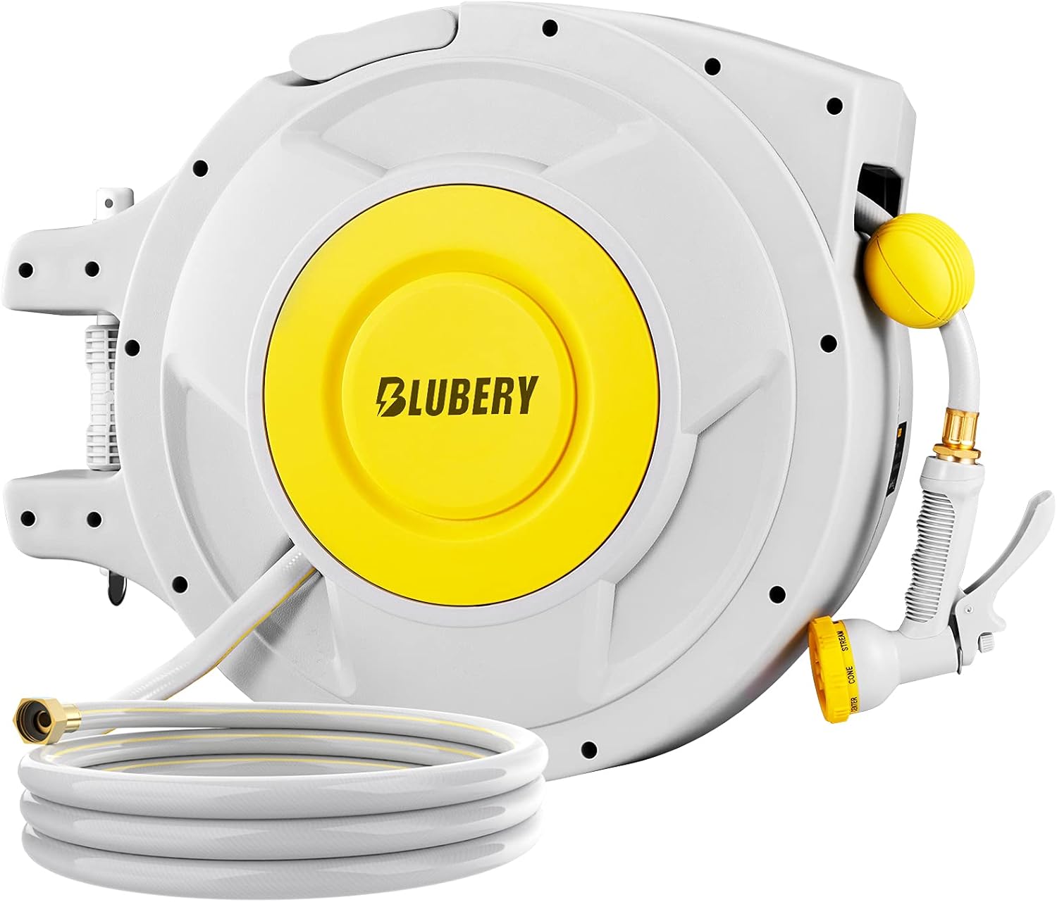 BLUBERY Retractable Hose Reel, 5/8