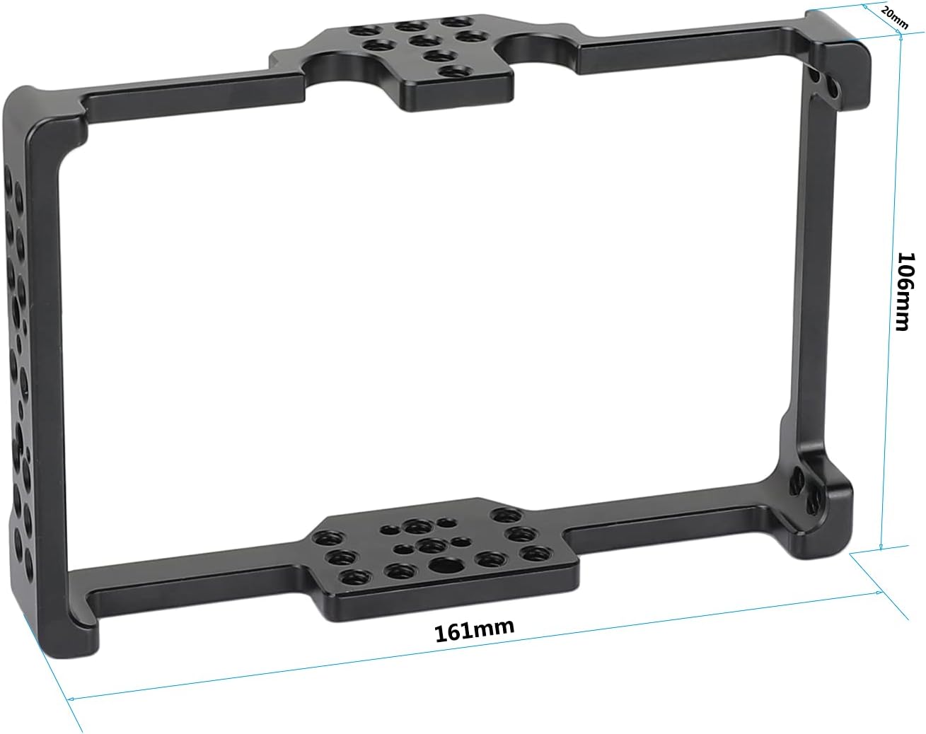 CAMVATE Monitor Cage Rig for FeelWorld FT6 FR6 5.5 Inch Filed Monitor(Exclusive Use for Model Barcode:FR62020075) Pack of 2