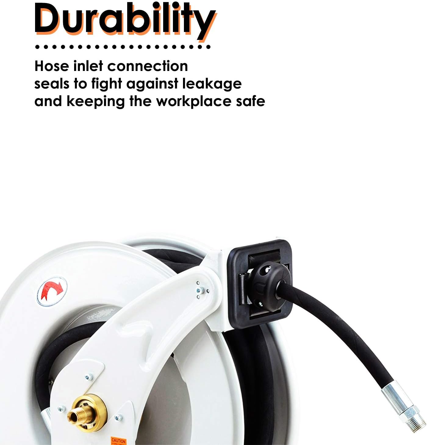 ReelWorks Oil Hose Reel Retractable 1/2