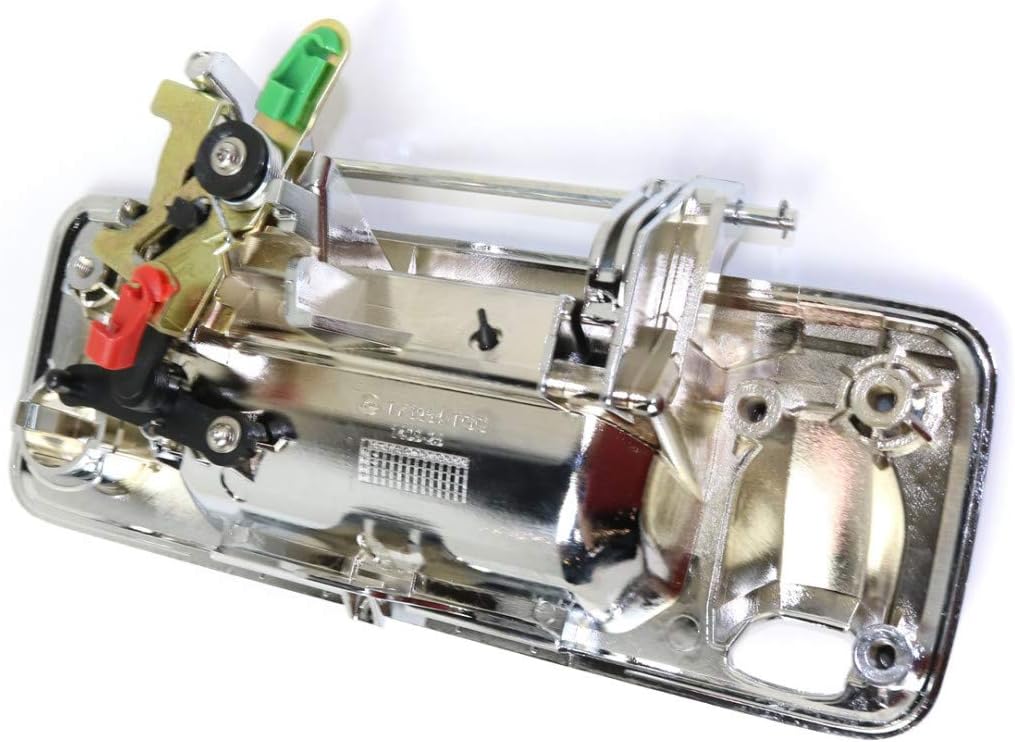 For Toyota Tacoma Tailgate Handle 2016 2017 2018 | Outside | w/Cam & Key Holes | Chrome | Plastic | 690900C090 Pack of 2