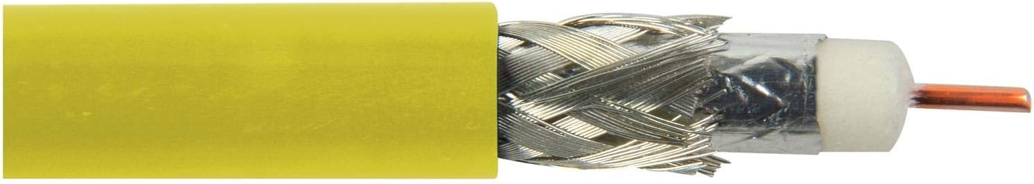 Video Brillance by Belden - 1694A HD-SDI 6GHZ Precision Video Cable 1000FT Black Spool