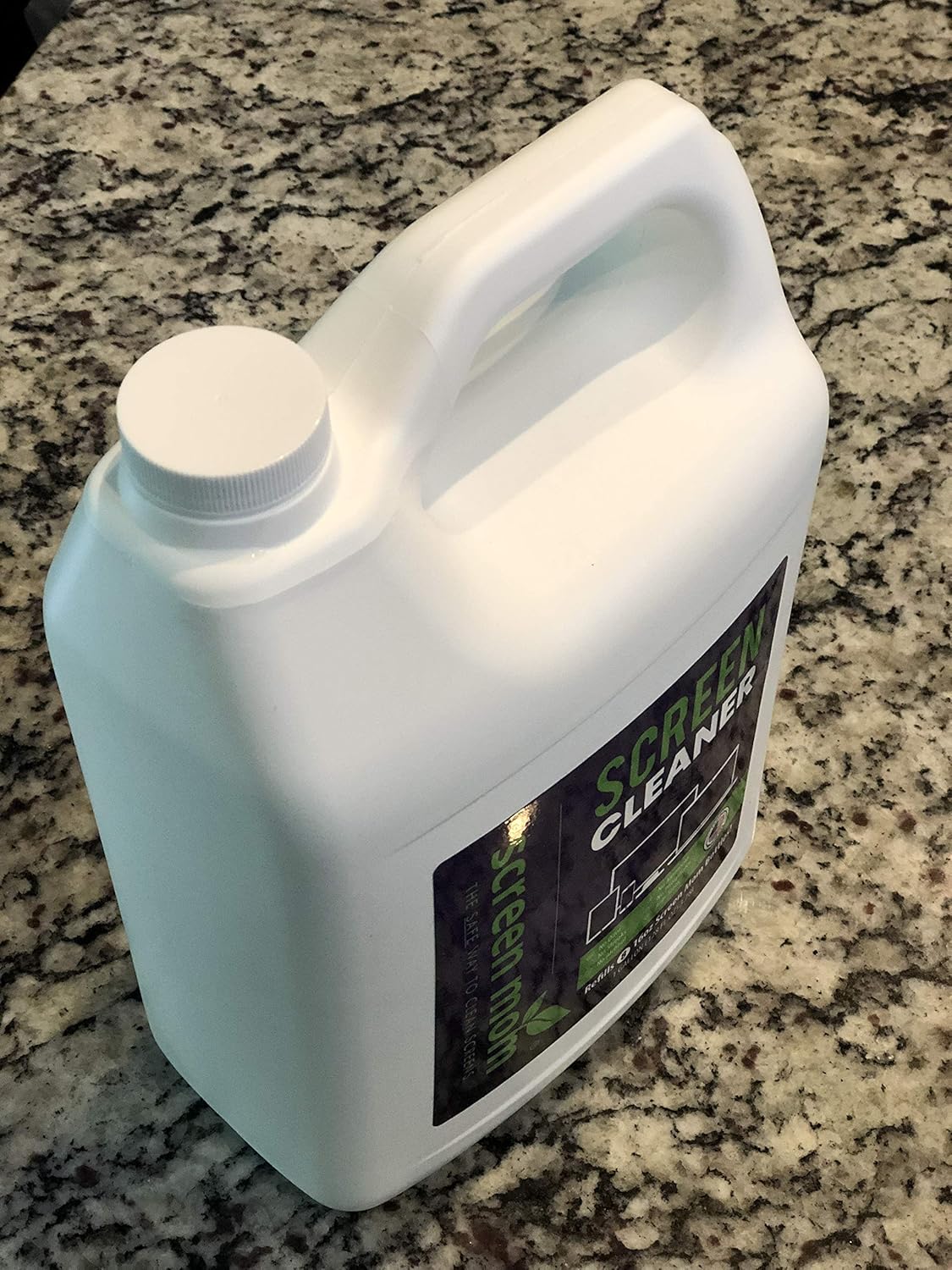 Screen Mom Screen Cleaner Refill Station with Dispensing Tap, 1 Gallon Pack of 2