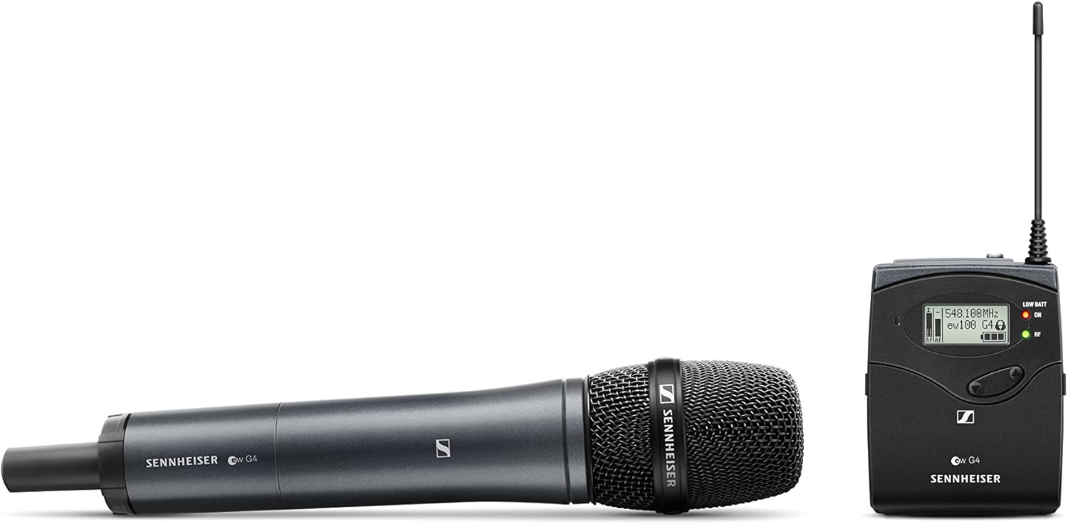 Sennheiser Pro Audio Ew 100 Portable Wireless Microphone System, G, ew 135P G4-A (ew 135P G4-A)