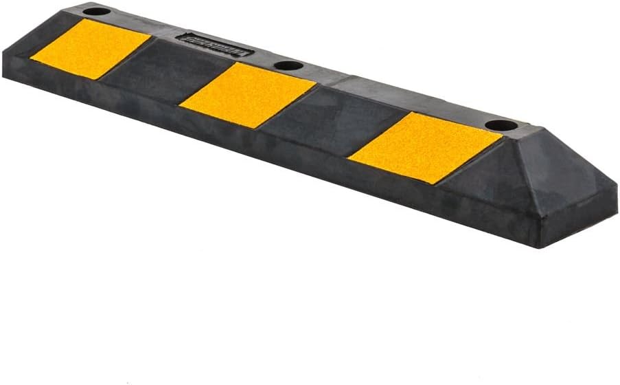 Discount Ramps Guardian DH-PB-5 Heavy Duty Rubber Parking Curb - 36 Inch x 5.9 Inch Pack of 2