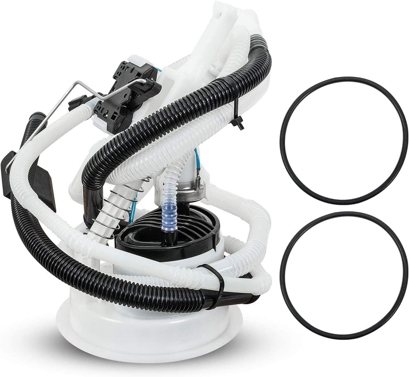 16117163295 Fuel Filter Assembly With Pressure Regulator and Fuel Level Sending Unit, Compatible with BMW 3 Series Fuel Pump Sender Assembly Pack of 2