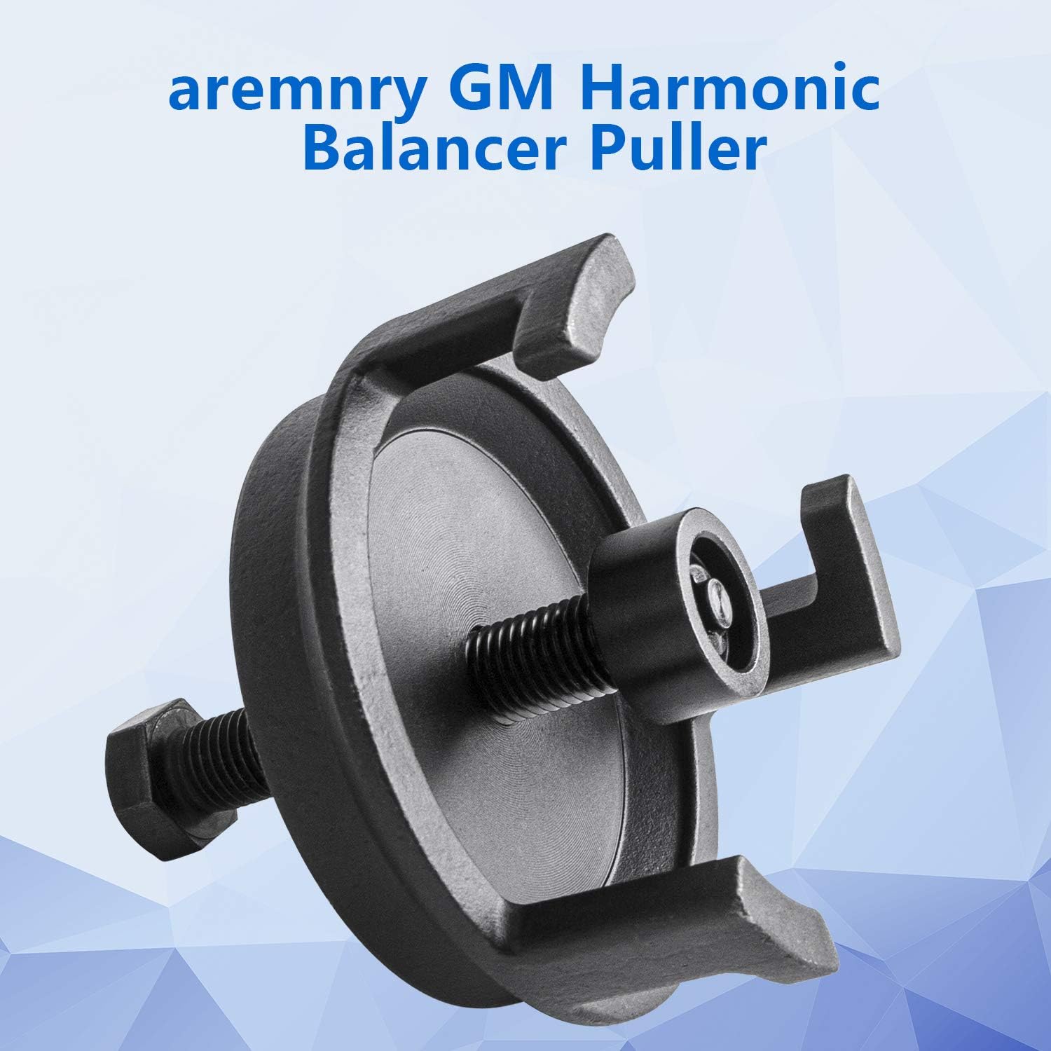 aremnry 25264 GM Harmonic Balancer Puller Crank Pulley Puller Automotive Replacement Engine Quickly Removes Harmonic Balancers without Tapped Holes Pack of 2