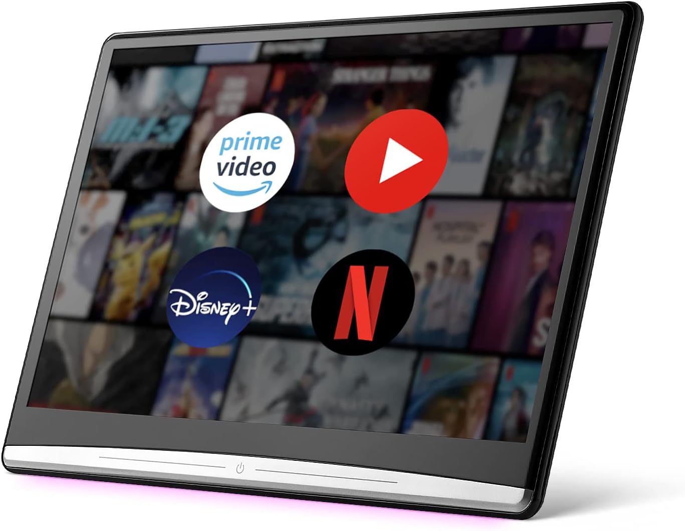 Ventray 13.3 Inch Android 10 Car Headrest Video Player, Universal Backseat TV Monitors, Touch Screen Car TV with WiFi, Bluetooth, HDMI in/Out, USB/TF, 3G Ram + 16G ROM