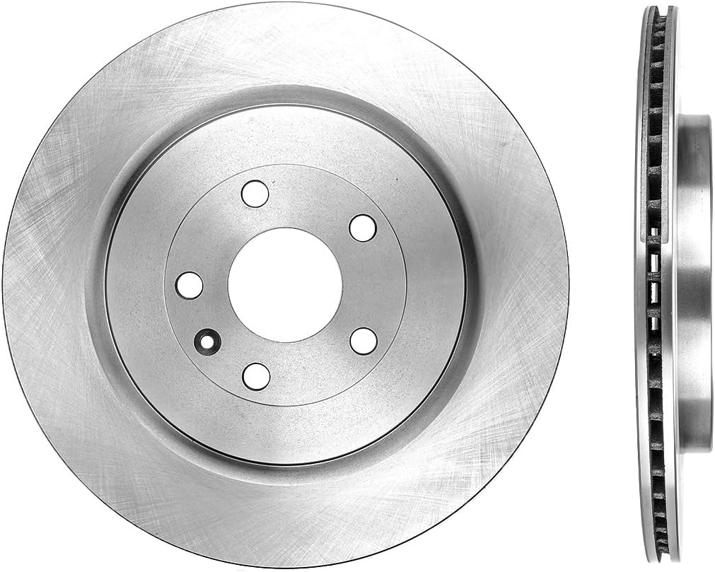 Callahan CRK02311 REAR 345mm Premium 5 Lug Brake Disc Rotors [ fit Ford Explorer Flex Taurus SHO Lincoln MKS MKT ] Pack of 2