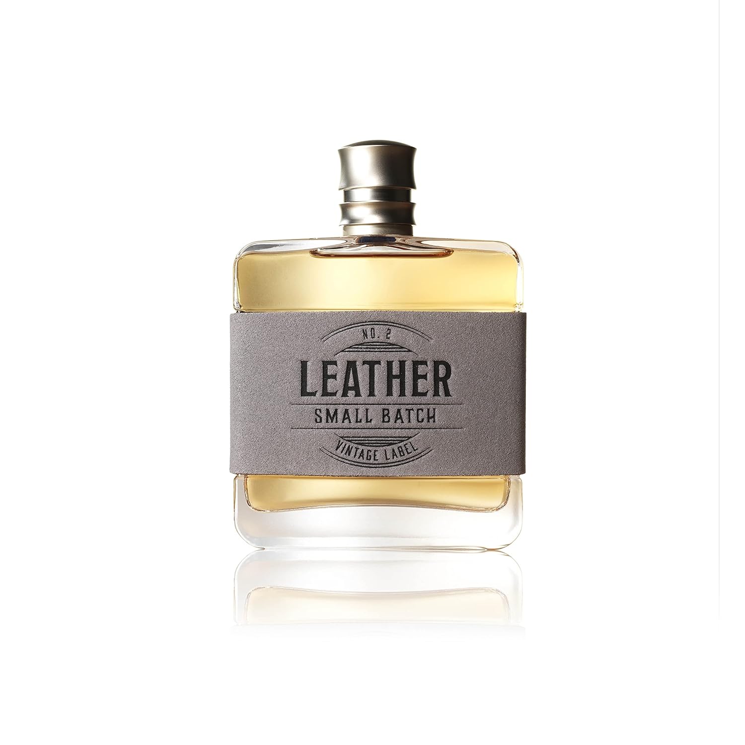 Leather No. 2 Small Batch Men's Cologne by Tru Western, A Bold and Masculine Scent with Woody Notes - 3.4 oz 100 mL Pack of 2