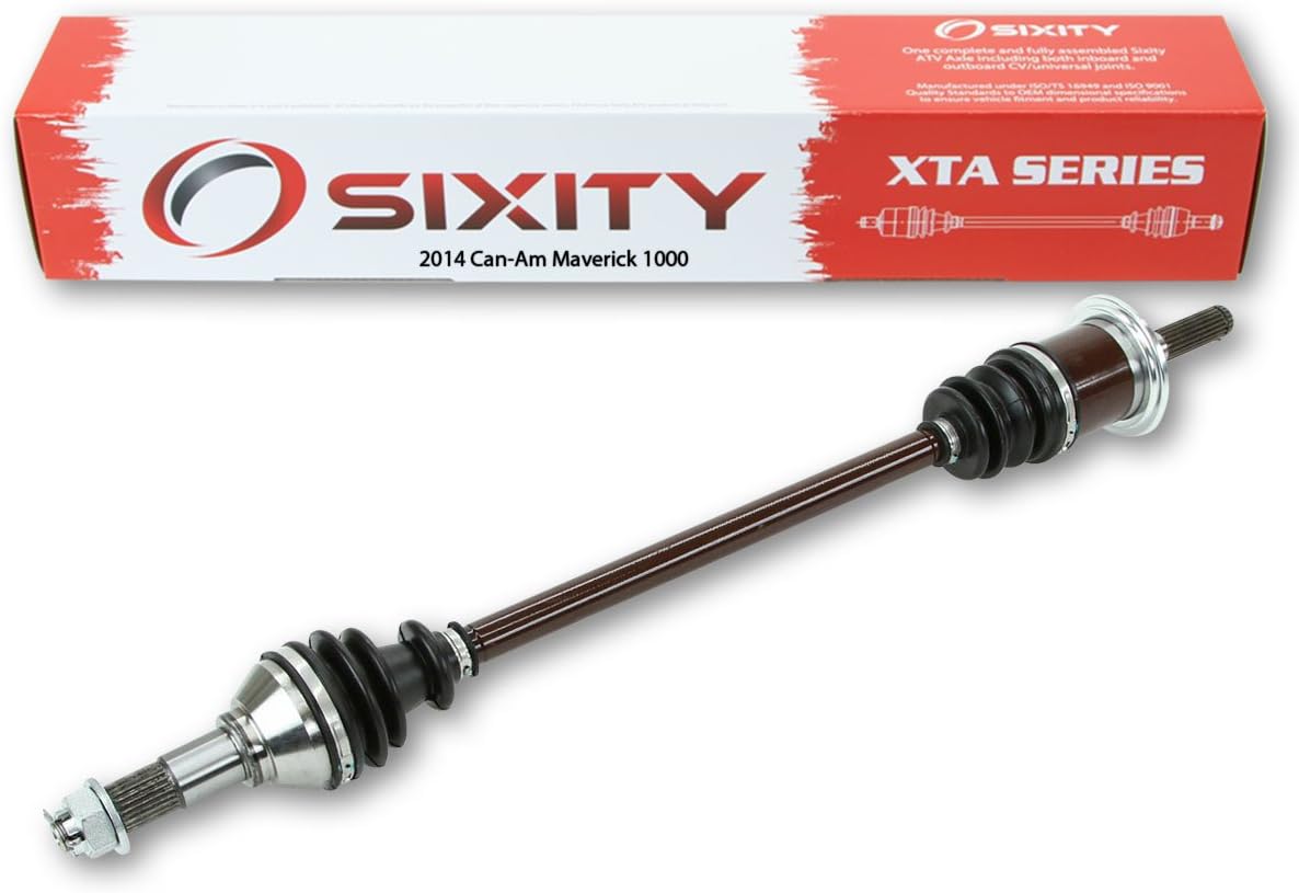 Sixity 2014 for Can-Am Maverick 1000 4X4 Front Right Axles Passenger MAX STD XRS XRS-DPS Complete Side