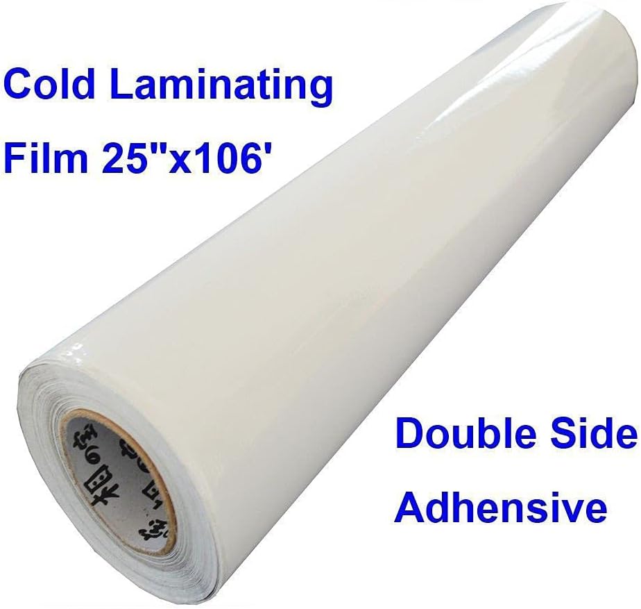 Double Sided Adhensive Pressure Sensitive Laminating Mount Film 25