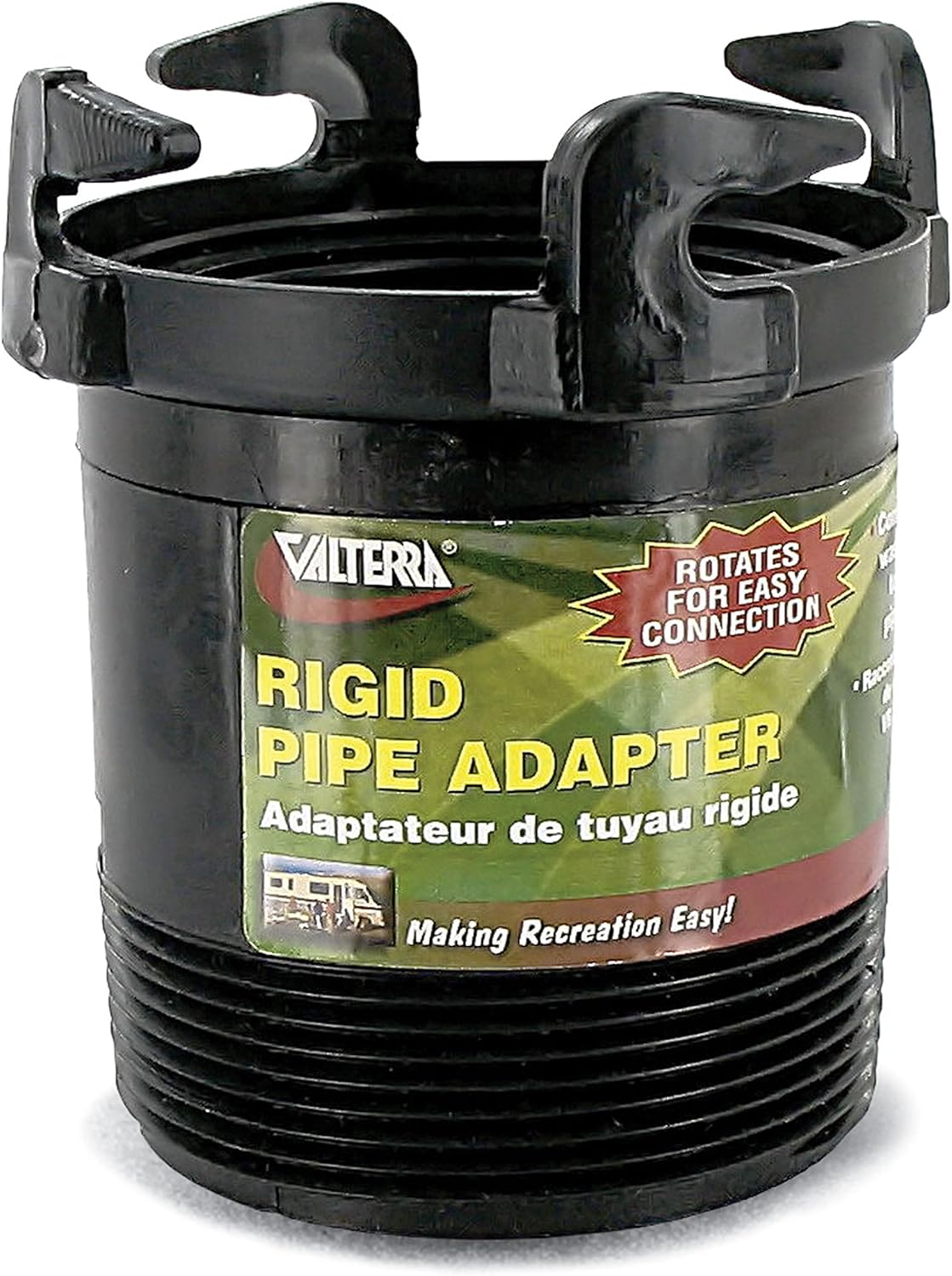Valterra Black T1027 Rotating Rigid Sewer Pipe Adapter-3