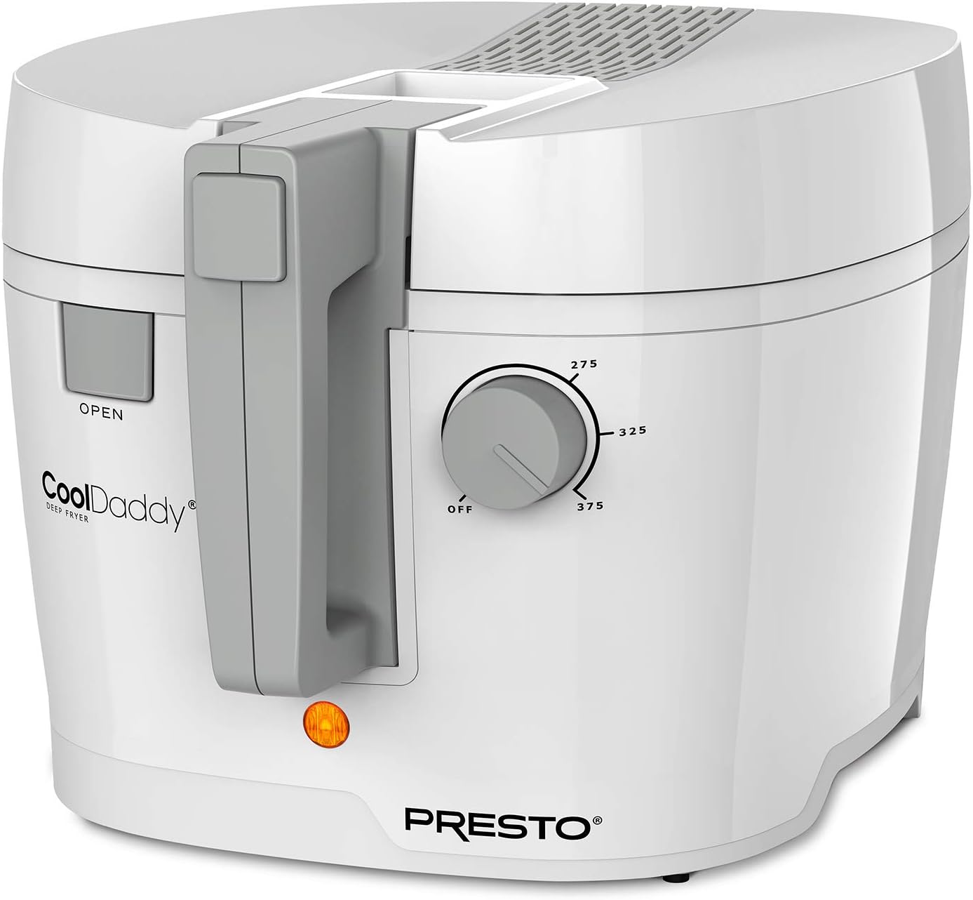 Presto 05443 CoolDaddy Cool-touch Deep Fryer - White Pack of 2