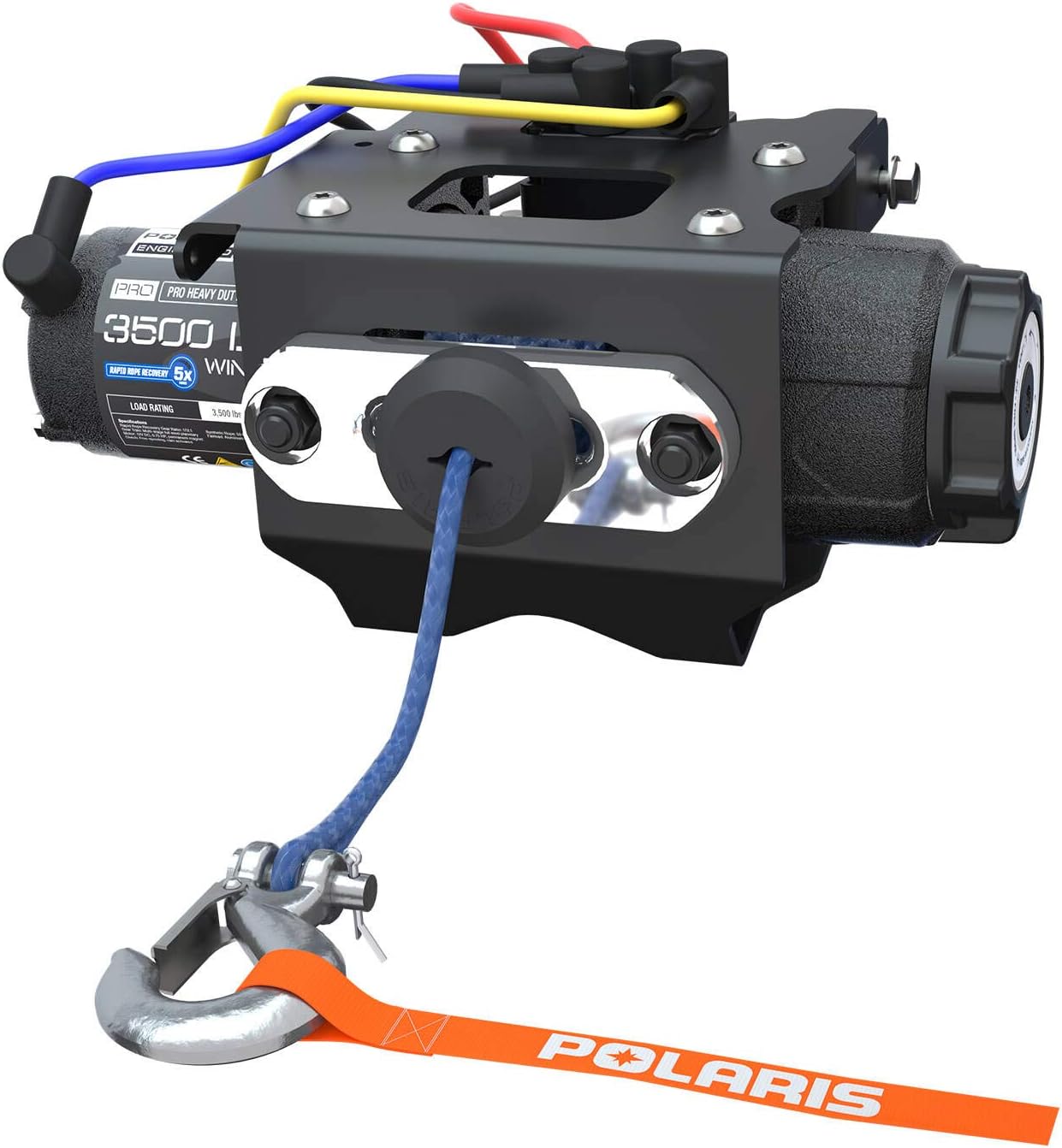 Polaris Off Road PRO HD 3,500 Lb. Winch with Rapid Rope Recovery