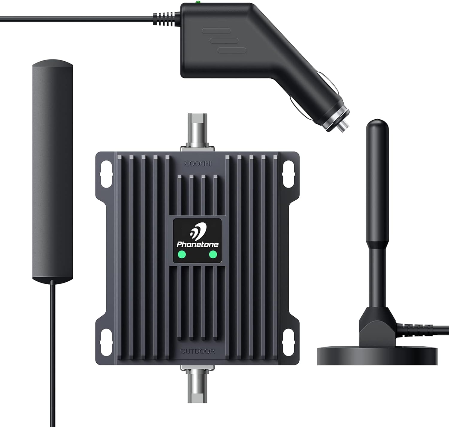 Cell Phone Signal Booster for Cars and SUVs Boosts 5G 4G LTE for Verizon AT&T | Band 12/13/17 Data & Volte | FCC Approved (2ALZEL65AV)