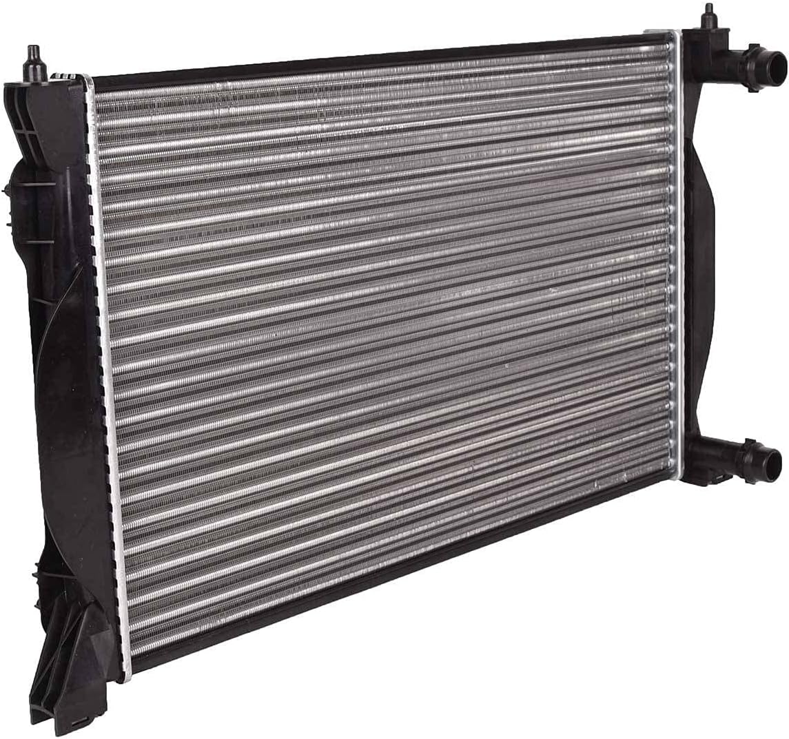TOPAZ Complete Engine Cooling Radiator 8E0121251A Radiator Compatible with 2002-2008 Audi A4 Quattro A4 Pack of 2