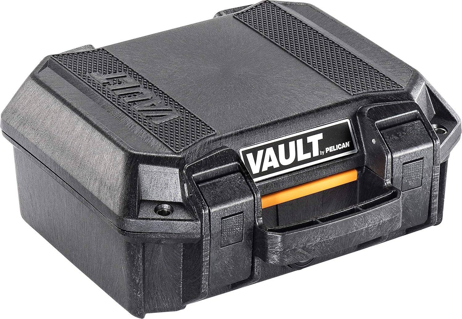 Vault by Pelican - V100 Multi-Purpose Hard Case with Foam (Black) Pack of 2