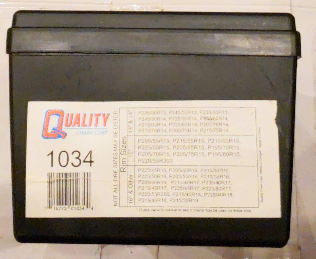 Quality Chain Cobra Cable Passenger Snow Traction Tire Chains (1026)