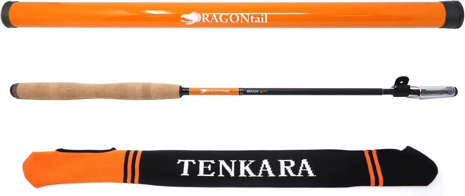 DRAGONtail MIZUCHI zx340 Zoom Small Stream 3 Length Tenkara Rod