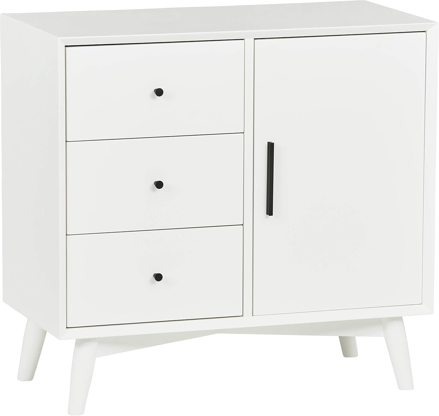 Amazon Brand – Rivet Modern Media Storage Cabinet, 31.5